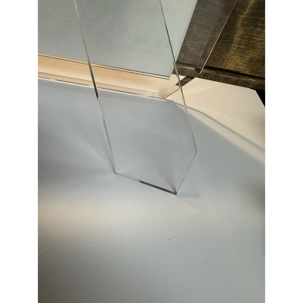 Vintage 8x10 Acrylic Picture Frame Made‎ in USA S&S Acrylic Original Box